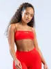DF Nuevo Traje de Yoga Ajustado Pantalones Cortos de Fitness Pantalones de Cadera Sujetador Deportivo con Tirantes Chal de Manga Larga Running