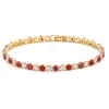Conjunto de Pulseira Quente Transfronteiriça Zircônia Branca Tênis Pulseira de Puxar Fileiras Simples Diamante Fileiras Duplas Diamante Enfeites de Mão Atacado de Fábrica