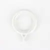 Argola para cortina argola para cortina de chuveiro argola fixa silenciosa trilho acessórios de decoração de janela plástico argola para pendurar cortina romana gancho atacado