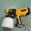 Pistola de Pintura Elétrica Recarregável a Lítio com Bico de Cobre, Frasco Pulverizador Grande de Alta Capacidade Ajustável, Vazão Ajustável, Alta Atomização
