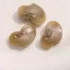 Accesorios de resina de alta gama con patrón degradado en forma de corazón para pinzas para el cabello, pendientes, parches para fundas de teléfono y accesorios hechos a mano para venta al por mayor