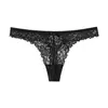 Tanga transpirable para mujer estilo puro deseo con encaje europeo y americano, lencería sexy y de moda para mujer, malla de melocotón en las nalgas, cintura baja