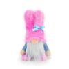 Nova boneca de pelúcia sem rosto de Páscoa, com gradiente de cor, orelhas de coelho, boneco pequeno Rudolph, goblin, feito à mão, anão