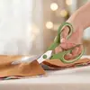 Tijeras Domésticas de Acero Inoxidable con Mangos de Plástico de Goma, Tijeras de Sastre, Tijeras para Cortar Papel de Oficina, Tijeras para Manualidades DIY, Tijeras para Tela, Tijeras para Cortar Papel de Diario