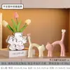 Preço Atacado Enfeites de Gato Fofos Decoração de Quarto de Cerâmica de Luxo Leve Decoração de Entrada de Sala de Estar Enfeites Artesanato