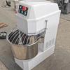Amasadora comercial de acero inoxidable de doble acción y doble velocidad, totalmente automática, para amasar harinas alimentarias.