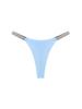 Comércio Exterior Europeu e Americano Roupa Íntima Feminina Fio Prata Multicor Tricô Sexy Tanga Transfronteiriça Feminina Tamanho Europeu Marcação Inglesa