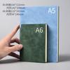Cuaderno al por mayor con logotipo imprimible Inserto para bolígrafo A5 Cuaderno para actas de reunión Superficie suave Copia Bloc de notas simple