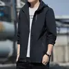 Cortavientos exterior de una sola capa con logo de grupo estampado para primavera y otoño, chaqueta de trabajo corporativa unisex