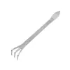Rastrillo para Bonsái Cuchillo para Compactar Tierra Acero Inoxidable Artefacto para Aflojar Tierra Herramienta para Dar Forma a Brotes Rastrillo de Doble Uso para Bonsái Aflojar Tierra Rastrillo Limpiador