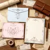 Set de Papel de Carta Romántico de Mariposas Papel de Carta Creativo Bendición Regalo Conmemorativo Mensaje Manuscrito Papel de Carta de Alto Valor Tarjeta de Felicitación