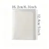 Libro de Almacenamiento Transparente de Bolsillos A6 Estilo Ins, Álbum de Tarjetas de Pegatinas de Fotos de Gran Capacidad con Textura Mate, Set Completo de Materiales para Diario