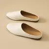Novedad Primavera/Verano 2026 Estilo Perezoso Imprescindibles para Personas Perezosas Mocasines Suaves y Cómodos de Punta Cerrada Estilo Birkenstock Zapatillas de Media Pantufla Planas para Usar al Aire Libre