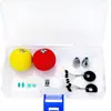 Conjunto de Pesca Luoyang com Boias Luminosas para Pesca Noturna, Adequado para Carpa Crucian e Carpa, Conjunto de Boias para Pesca com Isca