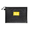 Bolsa para bolígrafos de estudiante de malla de nailon transparente, bolsa para asignaturas con cremallera, bolsa para información de exámenes, bolsa de almacenamiento, bolsa de oficina, bolsa para documentos