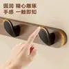 Gancho Estilo Crema de Nogal Montado en Pared Colgante de Pared Detrás de la Puerta de Entrada Recibidor Sin Taladro Perchero de Alta Calidad