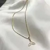 Collar de Aleación Japonés y Coreano Cola de Pez Cadena para Clavícula Ins Tendencia Influencer Femenina Nicho Simple Corto Collar para Clavícula Accesorio de Moda