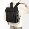 Bolso de Hombro Doble Transfronterizo para Hombre Estudiante Mochila Escolar Gran Capacidad Casual para Viajes Diarios Impermeable Película de Cuero Mochila de Negocios Casual Venta al por Mayor