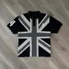 Camisa Polo Retro Y2K Europeia e Americana Estilo Dark Gótico Punk Harajuku Subcultura Vintage Lapela