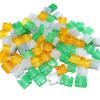Anel Pequeno de Jade Fivela de Dinheiro Contas Soltas Artesanais DIY Acessórios de Fivela de Jade Círculo de Anel de Jade Furo Grande Contas de Ábaco Joias