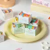 Série Sol de Primavera Caixa Floral Colorida Fita Washi Material para Diário DIY Bordas de Colagem Adesivos
