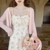 Cardigã de Proteção Solar, Estilo Fino para Mulheres, Combinado com um Vestido Slip, Xale de Verão, Pequena Capa Estilo Francês, Jaqueta de Seda Gelo