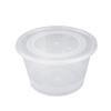 1000 tazón redondo desechable lonchera para llevar caja de embalaje caja de comida rápida tazón de plástico tazón de sopa postre de polvo de hielo envío gratis
