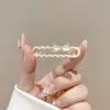 Presilha de Cabelo Infantil com Laço de Strass e Flor para Meninas, Presilha Lateral para Mechas, Grampo, Acessório de Cabelo para Meninas Pequenas, Ornamento de Cabelo Doce e Elegante