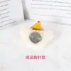 Gorro de peluche de dibujos animados para DIY, accesorios de muñeco de oso, incluyendo dijes para bolso, broches, llaveros para gorro y pinzas para el pelo para decoración