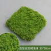 Piel de musgo Bloque de musgo Adornos de flocado de musgo Ajuste suave Rocalla de paisajismo Césped Césped Pelo de césped Piedra simulación Bloque de musgo