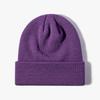 Chapéu Quente outono e inverno feminino protetores de ouvido moda esqui malha chapéu masculino cor sólida luz bordo pullover lã chapéu atacado
