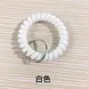 Llavero Anillo de Bobina Telefónica Pulsera Colgante para Baño Hotel Piscina Llavero Anillo Telescópico Hebilla Anillo de Teléfono