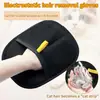 Luvas Escova para Pets Luva Removedora de Pelos de Pet Dupla Face Luvas Removedoras de Pelos de Pet Para Remoção Eficiente de Pelos e Redução de Estática Removedor de Fiapos para Pets