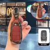 Adequado para Capa de Chave de Carro Jeep Compass Renegade Grand Commander Grand Cherokee Bolsa de Chave com Luz Grátis