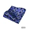 Pañuelo de Bolsillo para Traje de Hombre, Alta Densidad de 1200 Puntos, Seda Artificial, Accesorio para Traje, Pañuelo Jacquard, Bufanda Cuadrada, En Stock