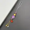 Cadena Original para Teléfono Móvil Despertar de León Estilo Chino, Colgante de Jade para Teléfono Móvil, Regalo Creativo Retro para Niñas, Colgante Pequeño, Colgante para Mochila