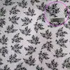 Venta Directa de Fábrica Malla Flocado Malla Americana Hilo de Fondo Punto Flor Corazón Decoración Artesanal Accesorios para Ropa de Niñas