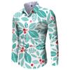 2026 Comércio Exterior Primavera Novo Masculino 3D Estampa Digital Moda Tendência Botão Cardigan Camisa