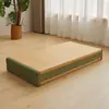 Esterilla de Tatami Plegable, Colchón de Palma de Coco Estilo Japonés, Esterilla Gruesa para el Suelo, Esterilla Refrigerante Plegable de Ratán, Conveniente para Uso en Casa