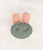 Novo Patch de Tecido Embossado Ultrassônico Desenho Animado Cenoura DIY Acessórios para Cabelo de Crianças Leggings Roupas Fofo