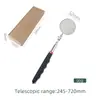 Herramienta de recogida magnética Yunbei Barra de absorción de hierro magnético Barra de extensión telescópica Herramienta de reparación de automóviles Espejo cuadrado Espejo redondo Cabezal de linterna