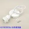 Portalámparas con Cable Casquillo de Rosca E27 Placa de Techo Colgante Linterna Colgante DIY Bombilla Especial con Cable de Alimentación Luminaria LED