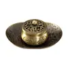 Item Popular: Ano após Ano, Incensário de Excedente, Porta Incenso, Porta Copo de Chá, Bandeja de Chá de Liga, Almofada Isolante Térmica Doméstica Anti-Escaldante, Porta-Copos, Cerimônia do Chá