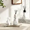 Botella difusora de aroma de oso polar para dormitorio interior, difusor de aroma de alta gama sin llama, perfume para habitación del hogar, adorno decorativo de escritorio