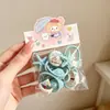 Gomas para el pelo de estilo coreano para niños, Diademas de animales, Gomas elásticas que no dañan el pelo, Cuerdas para el pelo de bebé lindas, 8 piezas en una bolsa