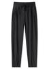 Calça de Seda de Gelo Secagem Rápida Casal Verão Fina Elástica Fitness Corrida Jogger Esportiva Longa Lisa Secagem Rápida