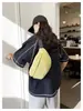 Bolsa Transversal Estilo U para Mulheres, Verão 2025, Bolsa Estilo Bolinho da Moda, Bolsa Transversal Pequena de Nylon Leve, Bolsa de Ombro Versátil