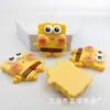Grande desenho animado Estrela de Torta esponja bebê resina acessórios diy capa de celular fivela de sapato material grampo de cabelo material de papelaria adesivo