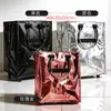 Bolsa de equipaje plegable Haoken, bolsa de compras con ruedas de gran capacidad, bolsa de almacenamiento para camping, ruedas silenciosas, engrosada