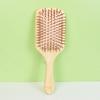 Peine de madera con bolsa de aire directo de fábrica, peine de masaje de bambú, peine grande, masaje cuero cabelludo, peine Meridiano, peine con cojín de aire en stock